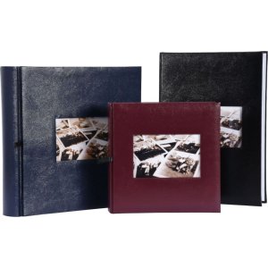 Henzo Jumbo Fotoalbum Edition 30x30 cm 100 weiße Seiten Kunstleder