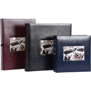 Henzo Jumbo Fotoalbum Edition 30x30 cm 100 weiße Seiten Kunstleder