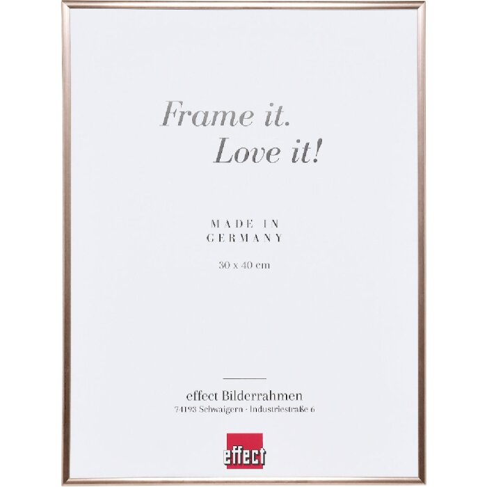 Фоторамка Effect из пластика Art 35x50 см с розовым стеклом