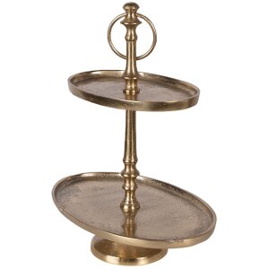 Clayre & Eef Etagere 6AL0075 Aluminium 27x18x34 cm...