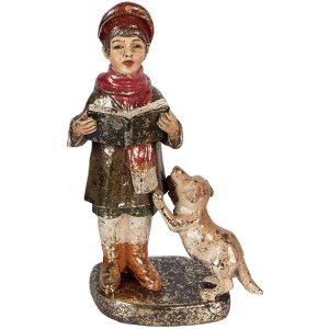 Фоторамка Clayre & Eef 6PR6055 Рождественская композиция 4-х частная красная/зеленая