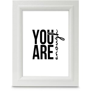 Фоторамка Hama Holzrahmen Chic белая/дуб 10x15-20x30 см с антибликовым стеклом