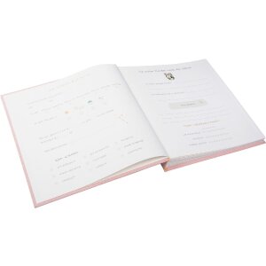 Альбом для малыша Goldbuch «Облака и поэзия» розовый 30x31 см