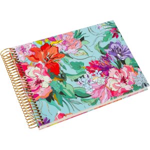 Альбом Goldbuch Velvet Bloom 23x17 см — с золотой гравировкой и рельефной текстурой