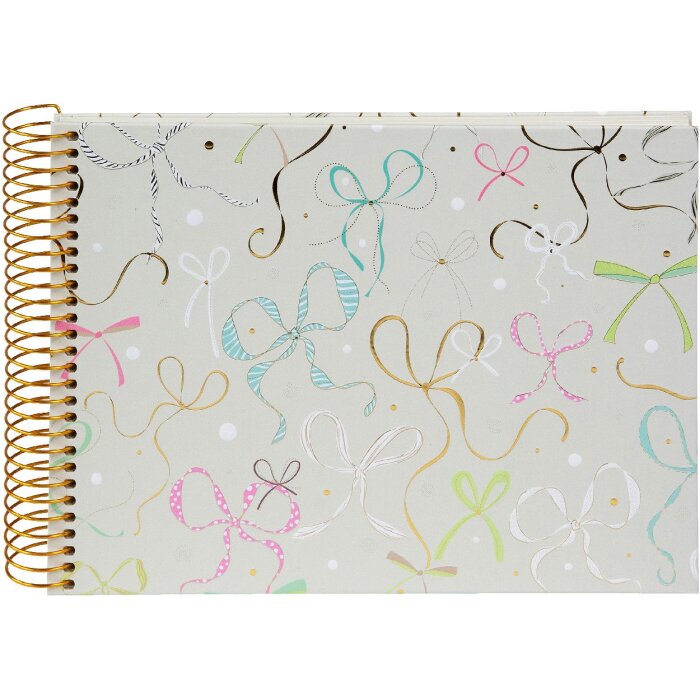 Альбом Goldbuch с винтовой переплеткой, 23x17 см, 40 белых страниц, таупе