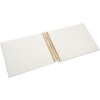 Альбом Goldbuch с винтовой переплеткой, 23x17 см, 40 белых страниц, таупе