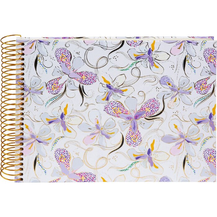 Альбом Goldbuch Spiral с цветом Orchid Mood White, 24x17 см