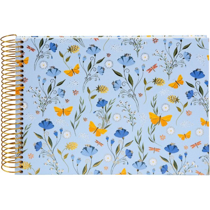 Альбом Goldbuch Спиральный Secret Garden Blue 23x17 см