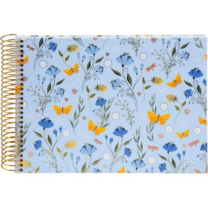 Альбом Goldbuch Спиральный Secret Garden Blue 23x17 см