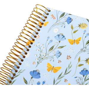 Альбом Goldbuch Спиральный Secret Garden Blue 23x17 см