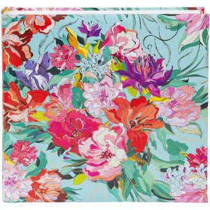 Фотоальбом Goldbuch Velvet Bloom 25x25 см с золотой гравировкой