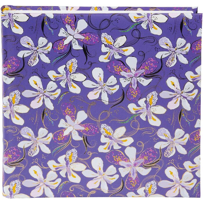 Фотоальбом Goldbuch Orchid Mood Purple 25x25 см, 60 листов с пергаменной прослойкой