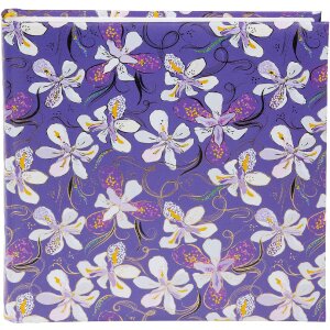 Фотоальбом Goldbuch Orchid Mood Purple 25x25 см, 60 листов с пергаменной прослойкой