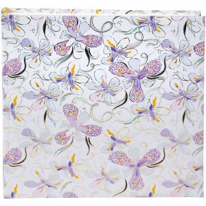 Фотоальбом Goldbuch Orchid Mood White 25x25 см, золотая печать, 60 листов