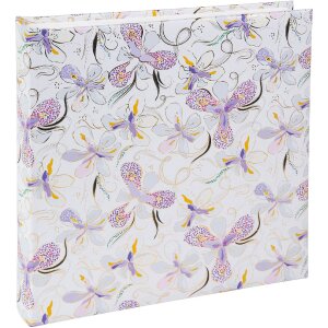 Фотоальбом Goldbuch Orchid Mood White 25x25 см, золотая печать, 60 листов