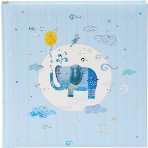 Фотоальбом Goldbuch Blue Elephant 30x31 см с золотой...