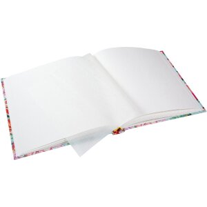 Фотоальбом Goldbuch Velvet Bloom 30x31 см, цветочный дизайн с золотым тиснением