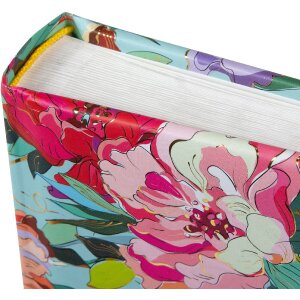 Фотоальбом Goldbuch Velvet Bloom 30x31 см, цветочный дизайн с золотым тиснением
