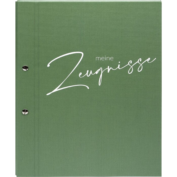 Зеугнисмаппе Goldbuch «Свингваль» салби 24x31 см — тканевая папка для документов