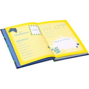 Френд-букинг Level Up! от Goldbuch — альбом для друзей формата A5, 88 страниц, водонепроницаемый принт