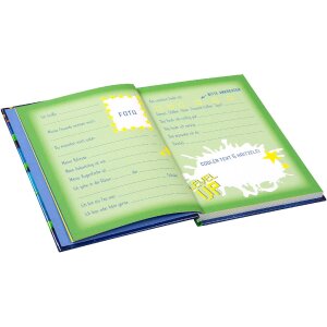 Френд-букинг Level Up! от Goldbuch — альбом для друзей формата A5, 88 страниц, водонепроницаемый принт