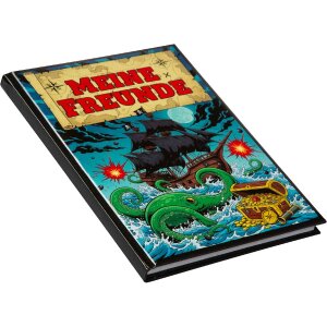 Френдебук Goldbuch Flaggschiff, формат А5, 88 иллюстрированных страниц