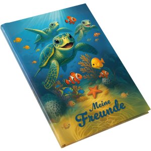Goldbuch KiGa Freundebuch Meeresfreunde A5 15x21 cm