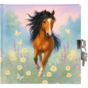 Дневник Goldbuch Wiesenglück 16,5 x 16,5 см, белый с...