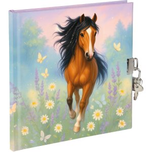 Дневник Goldbuch Wiesenglück 16,5 x 16,5 см, белый с...