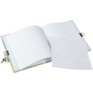 Дневник Goldbuch Wiesenglück 16,5 x 16,5 см, белый с защитным замком