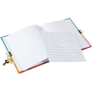 Тетрадь Goldbuch Drachenfreund 16x16 см, белая, с замком