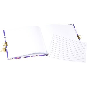 Тетрадь Goldbuch Orchid Mood purple, 16x16 см, золотая гравировка