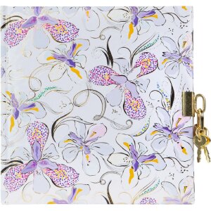Дневник Goldbuch Orchid Mood White 16x16 см с золотым...