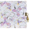 Дневник Goldbuch Orchid Mood White 16x16 см с золотым тиснением и замком
