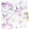 Дневник Goldbuch Orchid Mood White 16x16 см с золотым тиснением и замком