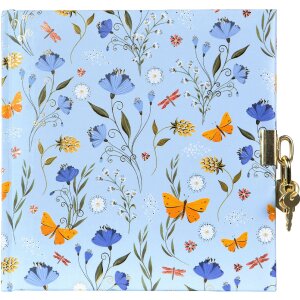 Записная книга Goldbuch Secret Garden Blue, 16,5 x 16,5...