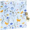 Записная книга Goldbuch Secret Garden Blue, 16,5 x 16,5 см, 96 листов, золотое тиснение