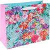 Подарочная сумка Goldbuch Velvet Bloom 27x13 см, золото