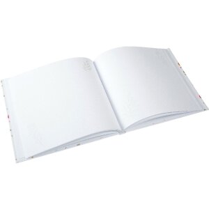 Goldbuch Gästebuch Floral Embrace 24x22 cm, goldprägiert, ohne Pergamin