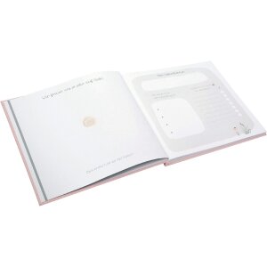 Goldbuch Babytagebuch Wolkenpoesie rosa 24x22 cm