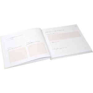 Гостевой журнал Goldbuch «Сердцебиение» 24x22 см с золотой гравировкой