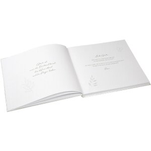 Гостевой журнал Goldbuch «Сердцебиение» 24x22 см с золотой гравировкой