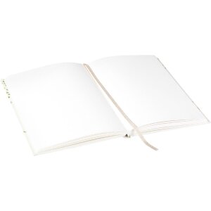 Записная книга Goldbuch Garden Calm, 200 листов, ниточная привязка, золотая гравировка