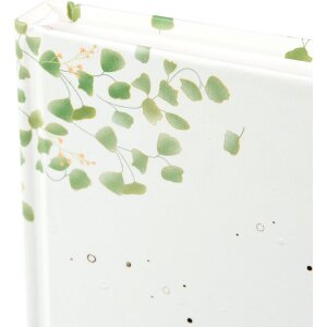 Записная книга Goldbuch Garden Calm, 200 листов, ниточная привязка, золотая гравировка