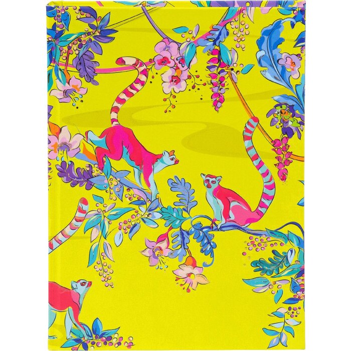 Планшетка Goldbuch «Дикие животные: Лемуры» 15x22 см, золотое тиснение, DIN A5