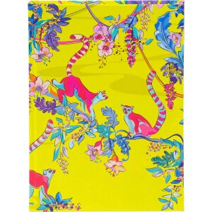 Планшетка Goldbuch «Дикие животные: Лемуры» 15x22 см, золотое тиснение, DIN A5