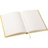 Записная книжка Goldbuch create sunshine 15x22 см с золотой гравировкой и закладкой