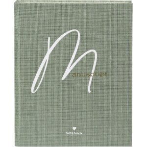 Записная книга Goldbuch Manuscript 15x22 см, белая с...