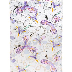 Заметки Goldbuch Orchid Mood White, 15x22 см, 200 листов, шнуровка