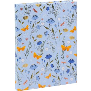 Записная книжка Goldbuch Secret Garden Blue с золотым...